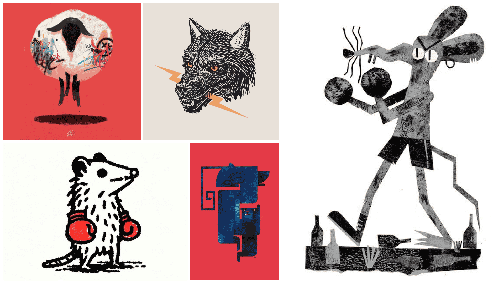 Inpiration board A collection of images used as inspiration