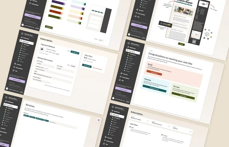 Jute Pages screen shots